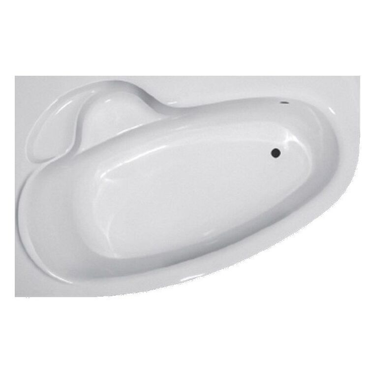 Сada de baie Bonito Home Blanca 160х105 Left + ACC (White)