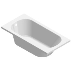 Cada de baie Bonito Home Salsa 170x70 (White) Thumb