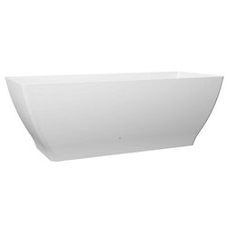 Cada de baie din piatra Brecoro Square 180x75 (White)