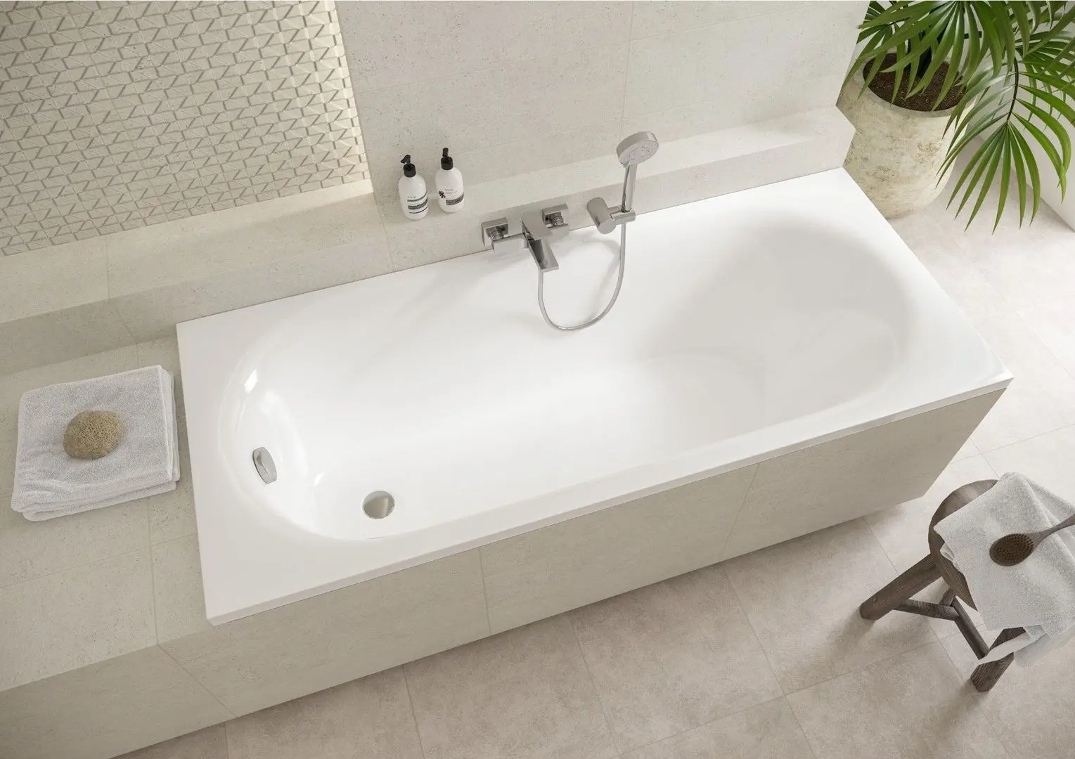 Cada Cersanit Octavia S301-252 160x70 (White)