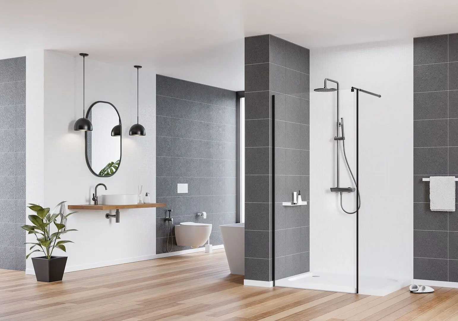 Cada Deante Anemon KDM_017W 170x79 (White)