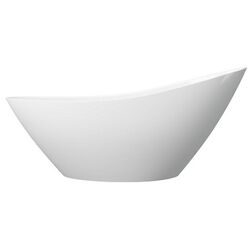 Cada de baie din piatra  Brecoro Eclipse 187x79 (White)