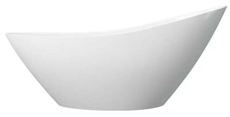 Cada de baie din piatra  Brecoro Eclipse 187x79 (White)