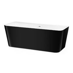 Cada de baie GoodHome Nakina 170х75 (Black) Thumb