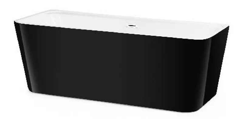 Cada de baie GoodHome Nakina 170х75 (Black)