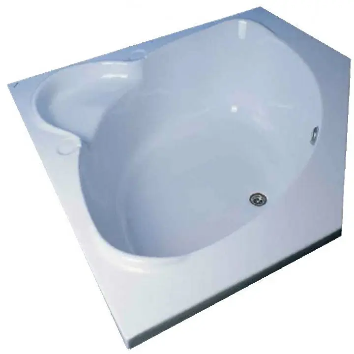 Cada de baie din acril Gravena Dalas 125x125 (White)