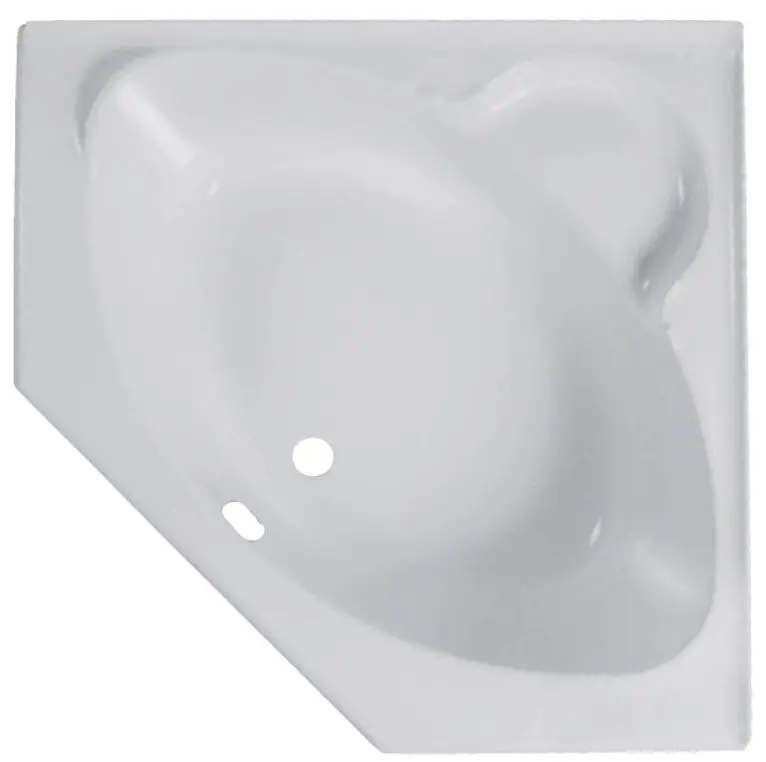 Cada de baie din acril Gravena Florida 140x140 (White)