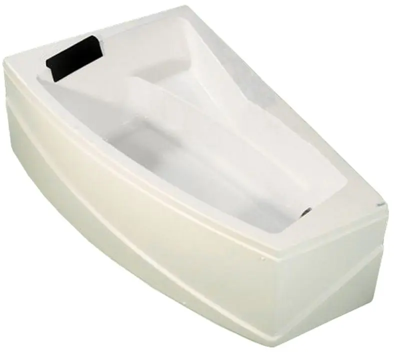 Cada de baie din acril Fibrex Greta 170x100 Set (Left)