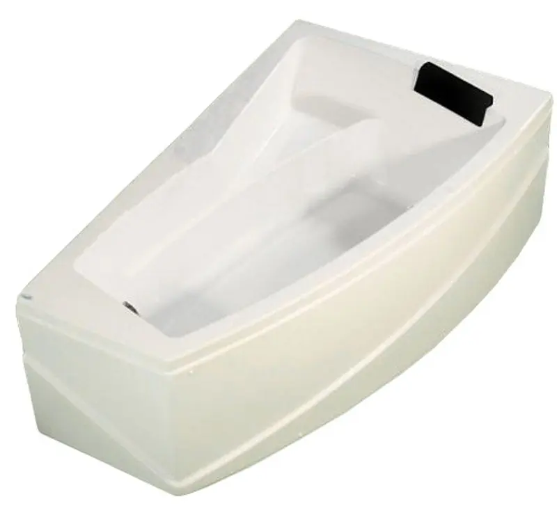 Cada de baie din acril Fibrex Greta 170x100 Set (Right)