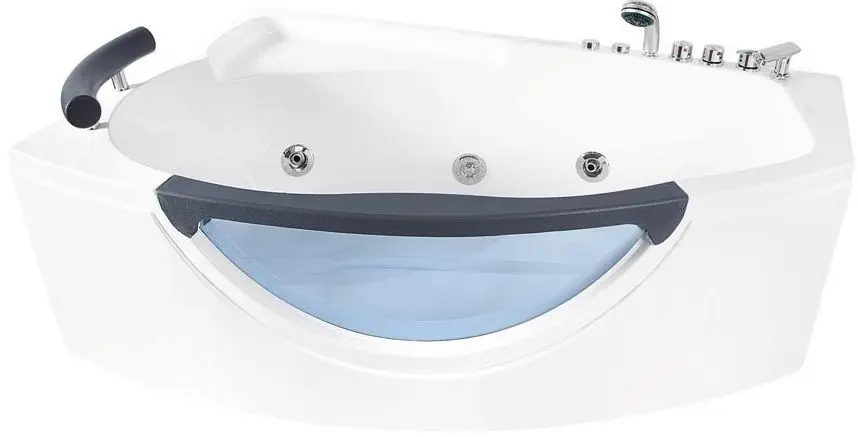 Cada de baie din acril cu hidromasaj Malaga 160x100 Left (White)