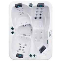 Cadă cu hidromasaj Passion Spas Spa Renew (Black/White) Thumb