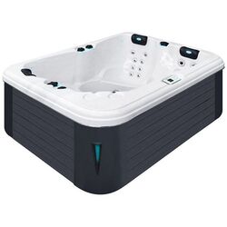 Cadă cu hidromasaj Passion Spas Spa Renew (Black/White)