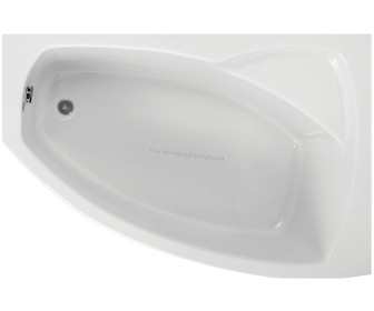 Cada de baie Polimat Frida 150x90 Right (White)