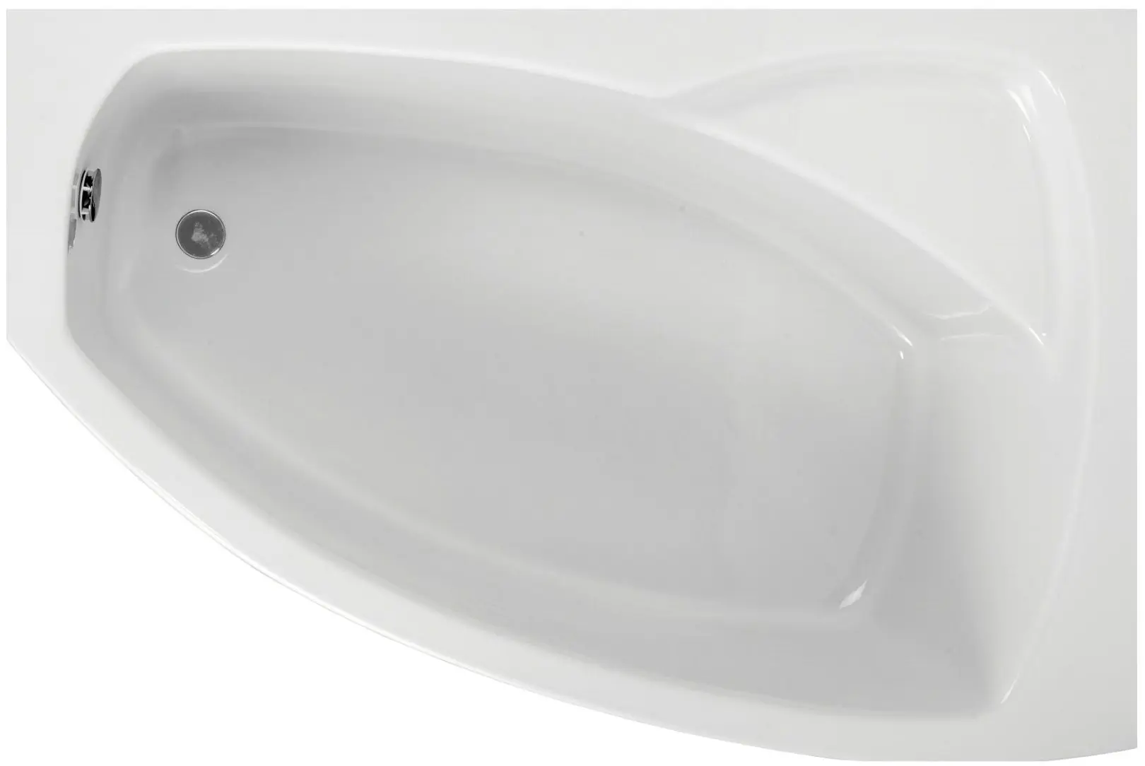 Ванна Polimat Frida 150x90 Right (White)