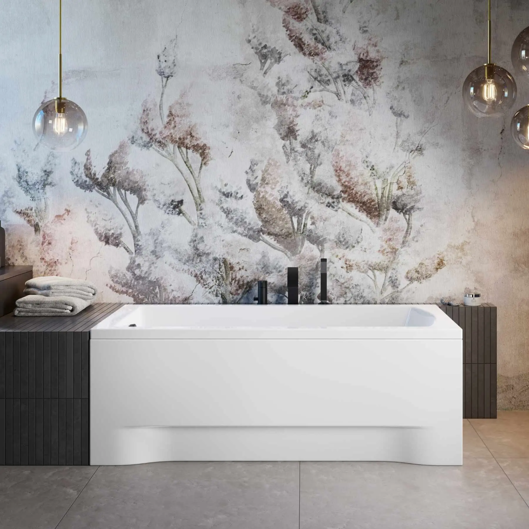 Cada de baie Polimat Tola 160x75 (White)