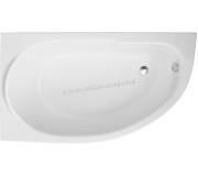 Cada de baie Polimat Miki 145x85 Left (White)