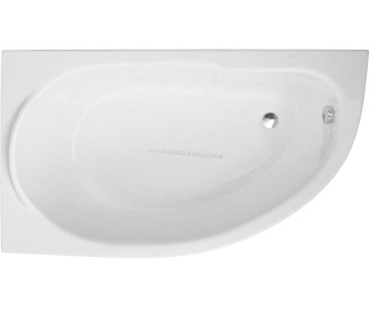 Cada de baie Polimat Miki 145x85 Left (White)