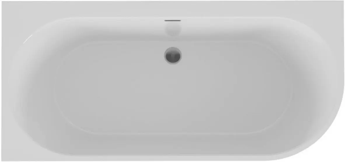 Cada de baie Polimat Sola 160x75 Left (White)