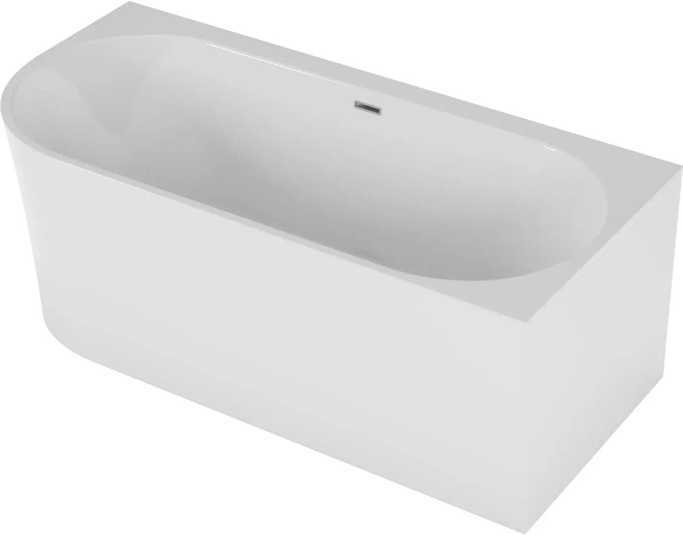 Cada de baie Polimat Sola 160x75 Right (White) - 2