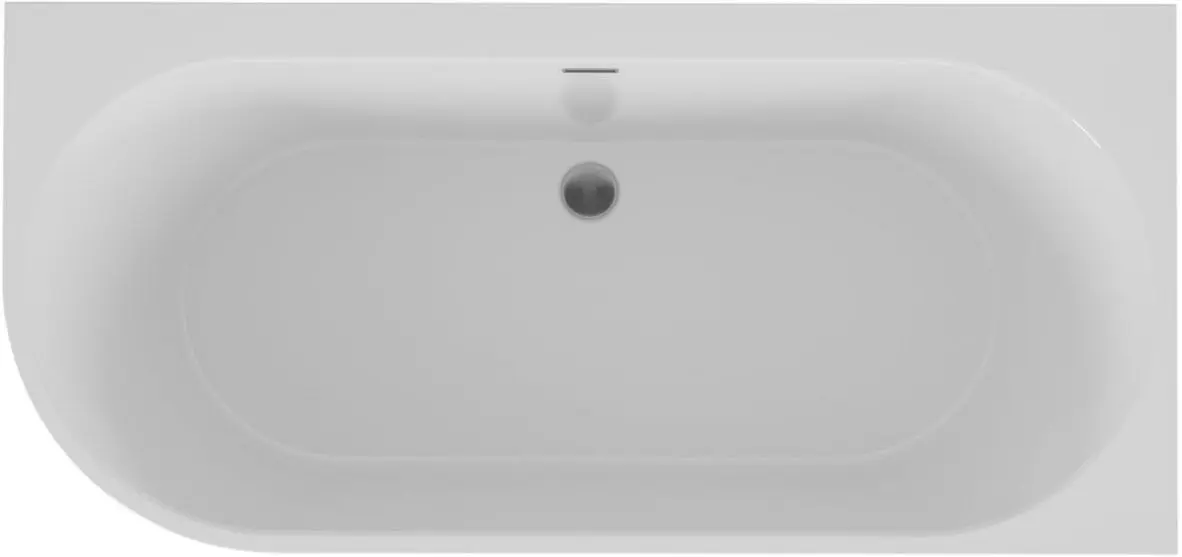 Cada de baie Polimat Sola 160x75 Right (White)