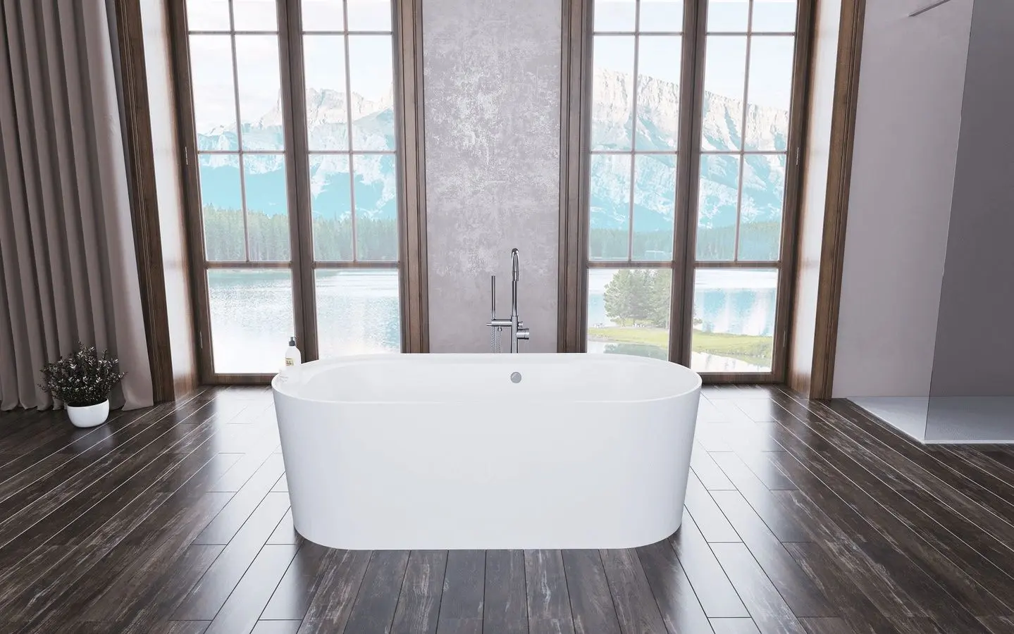 Cada de baie din acril Pool Spa Pia 1840x820 (White)