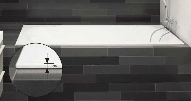 Cada de baie din acril Riho Lima 200x90 (White) - 3