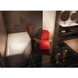 Cada de baie din acril Riho Yokon Left 160x90 (White) Thumb