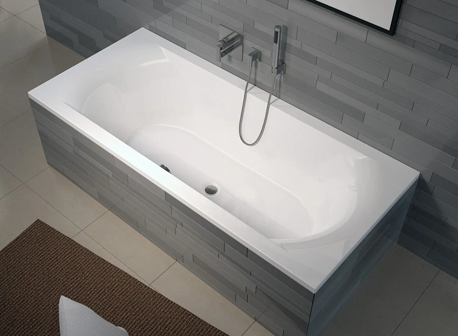 Cada de baie Riho Lima B050001005 160x70 (White) - 2