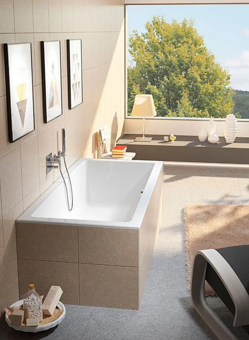 Cada de baie Riho Lugo Velvet B133001105 170х80 (White) - 2