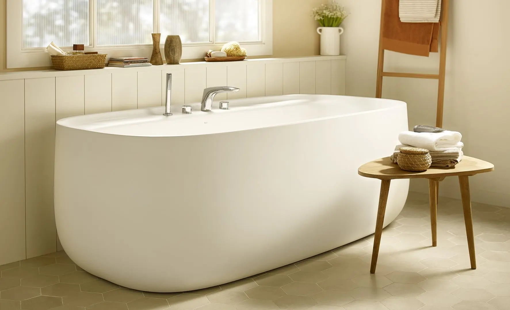 Сada de baie Roca Beyond 180x90 (White)