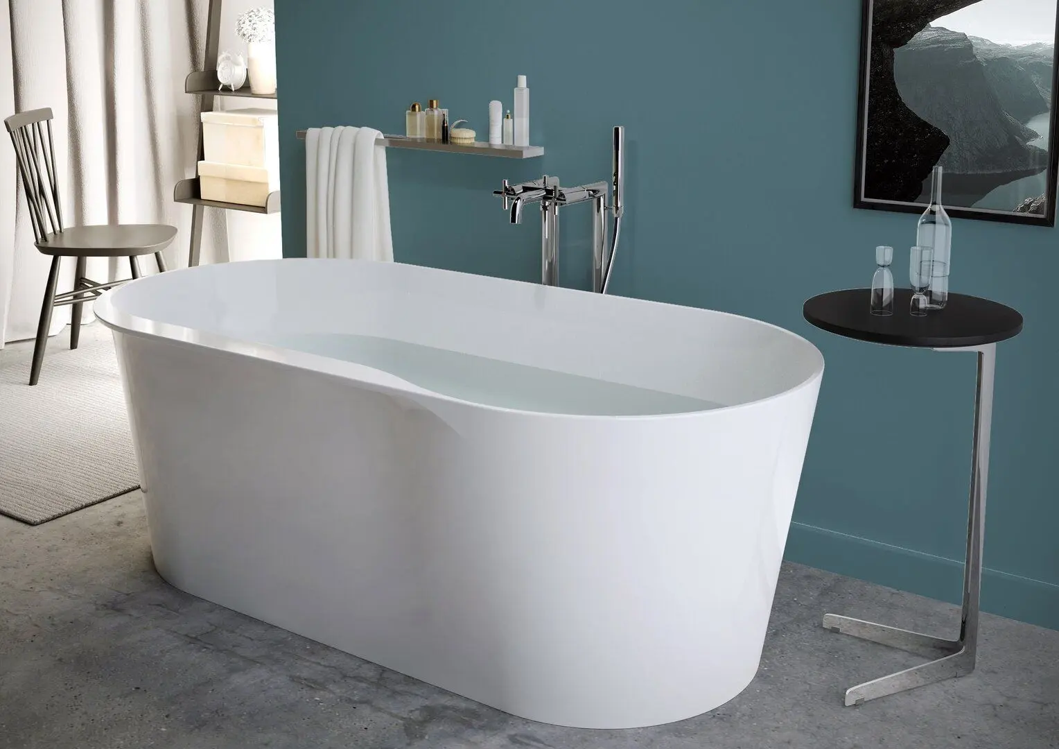 Cada de baie Roca Raina A248466000 159х79 (White)