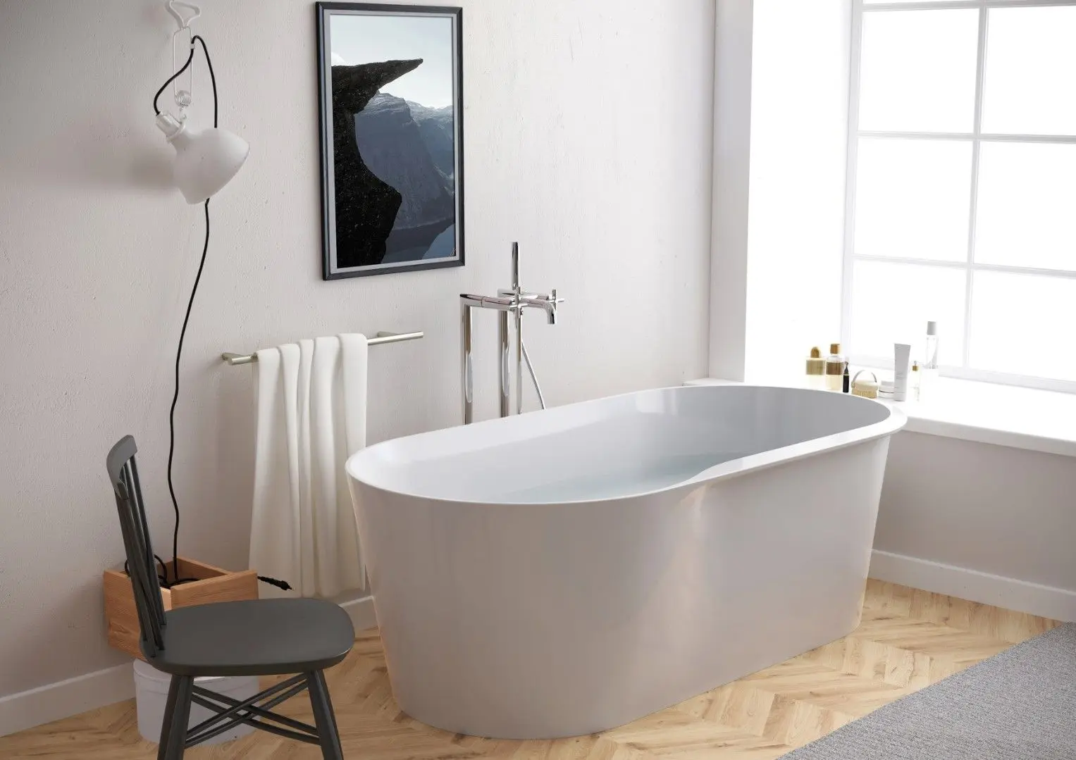 Cada de baie Roca Raina A248466000 159х79 (White)