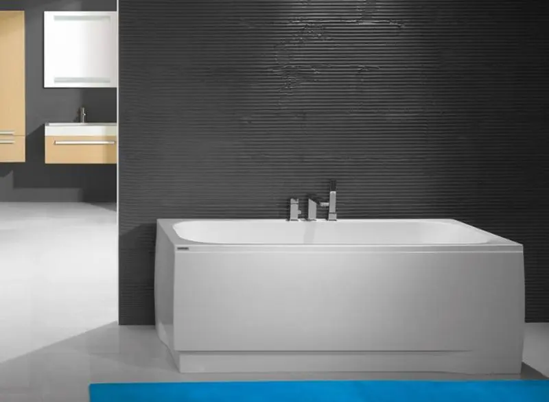 Cada de baie Sanaplast Free WP 75x170 + STW biew (White) - 3