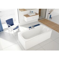 Cada de baie Sanaplast WP/Free 70x170 + STW (White) Thumb