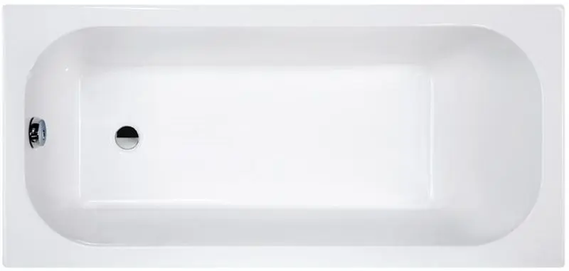 Cada de baie din acril Sanplast WP/FREE 70x120+ST25 biew (White)