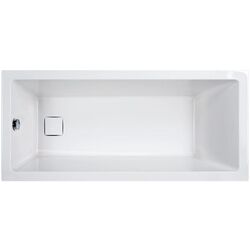 Cada de baie din acril Sanplast WP/SPACE 170x75 + SP Set (White)