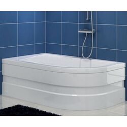Cada de baie Shower Anteres 170x100 Left (White) Thumb