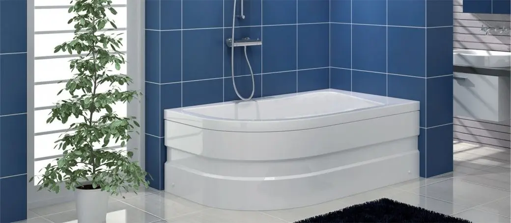 Cada de baie Shower Stany 160x75 Left (White)