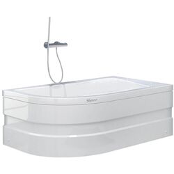 Cada de baie Shower Stany 160x75 Left (White)