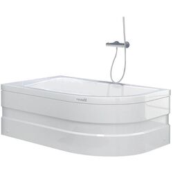 Cada de baie din acril Shower Stany Right 75x170 (White)