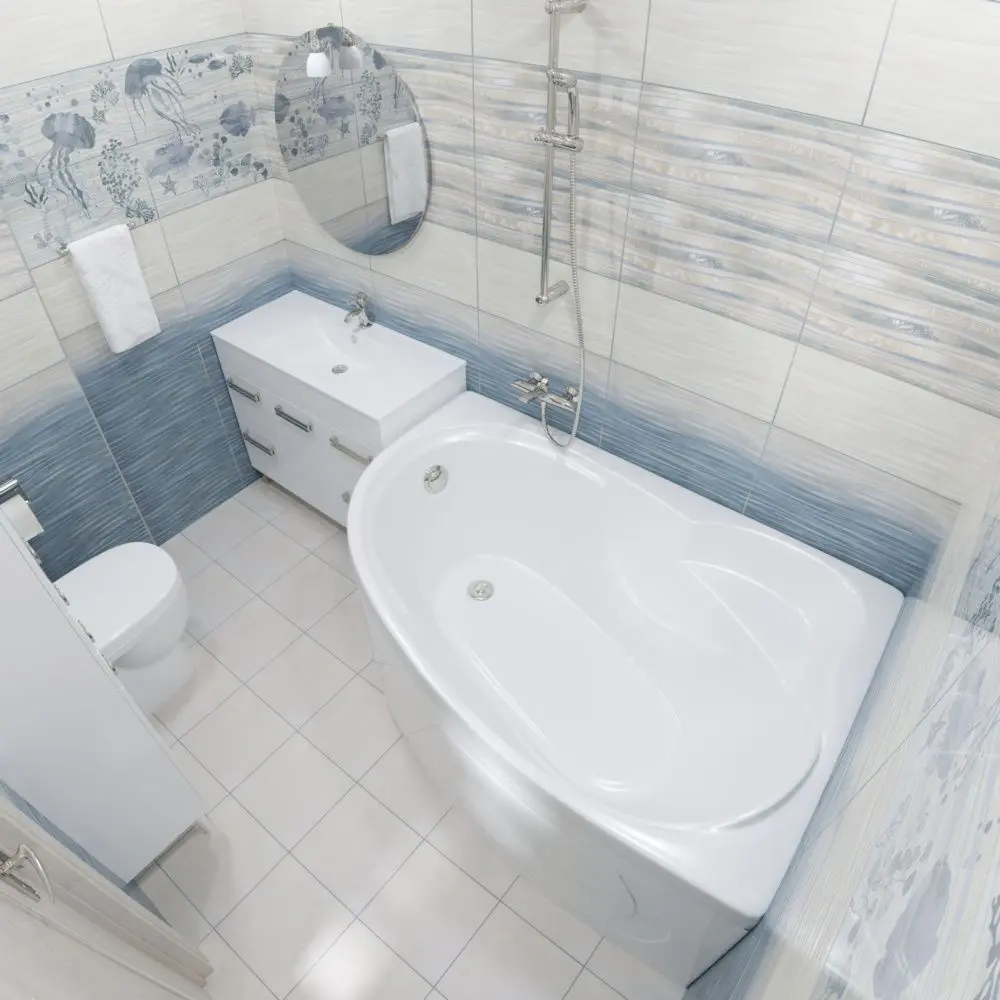 Cada de baie Triton Nikol Ekstra 160x100 Left (White)