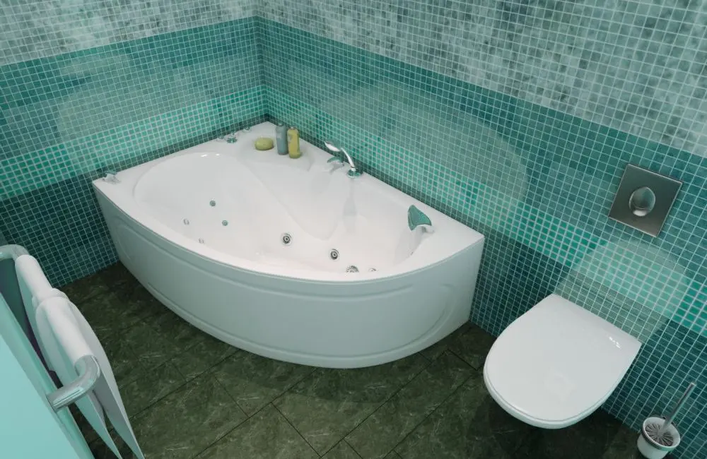 Cada de baie Triton Nikol Ekstra 160x100 Right (White)