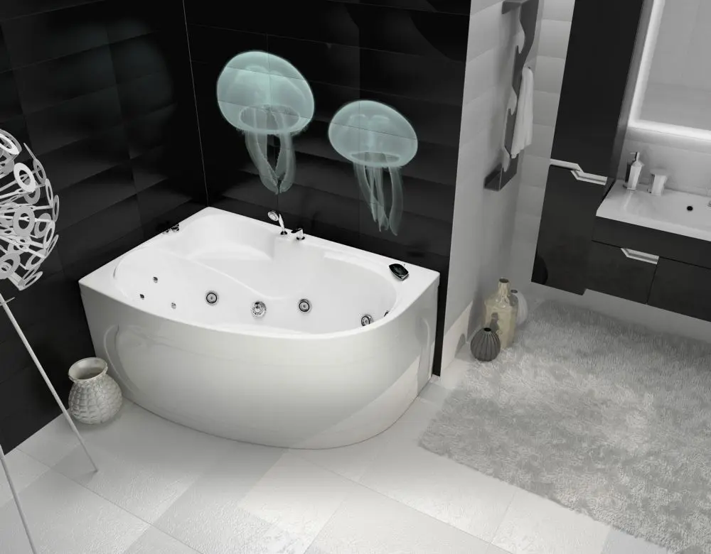 Cada de baie Triton Nikol Ekstra 160x100 Right (White)