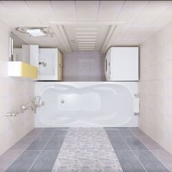 Cada de baie Triton Persey Ekstra 190x90 (White) Thumb