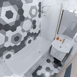 Cada de baie Triton Standart Ekstra 140x70 (White) Thumb