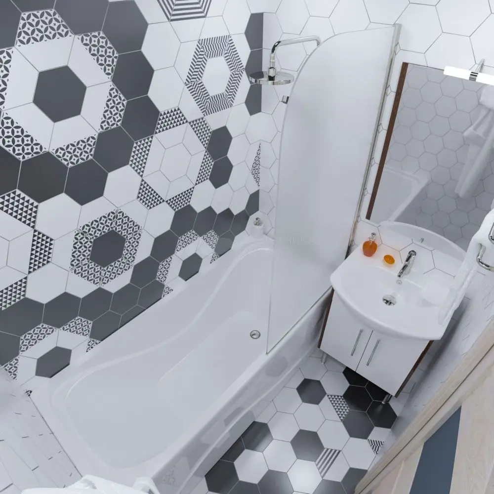 Cada de baie Triton Standart Ekstra 140x70 (White) - 5