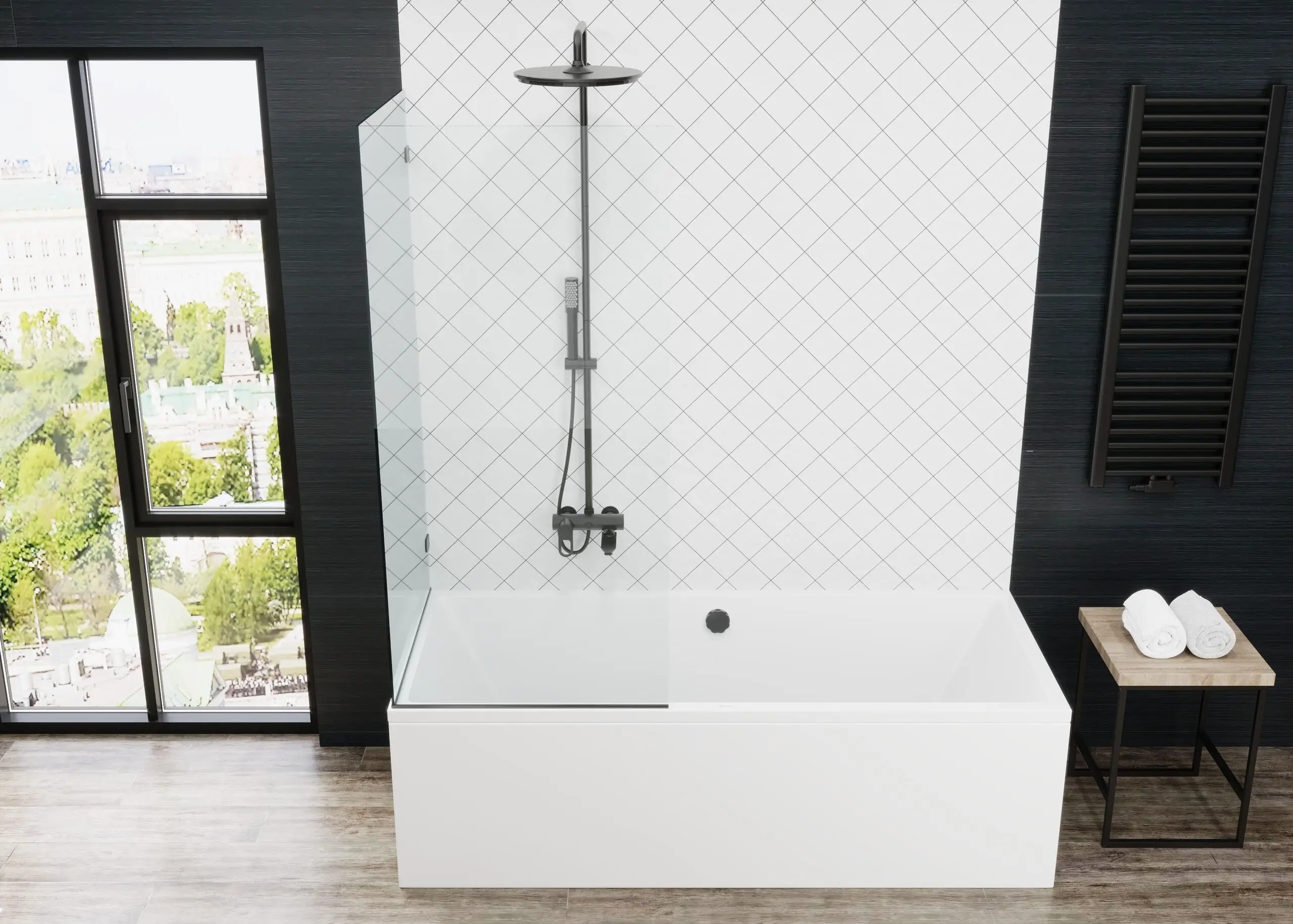 Cada de baie Vagnerplast Cavallo 180x80 (White)