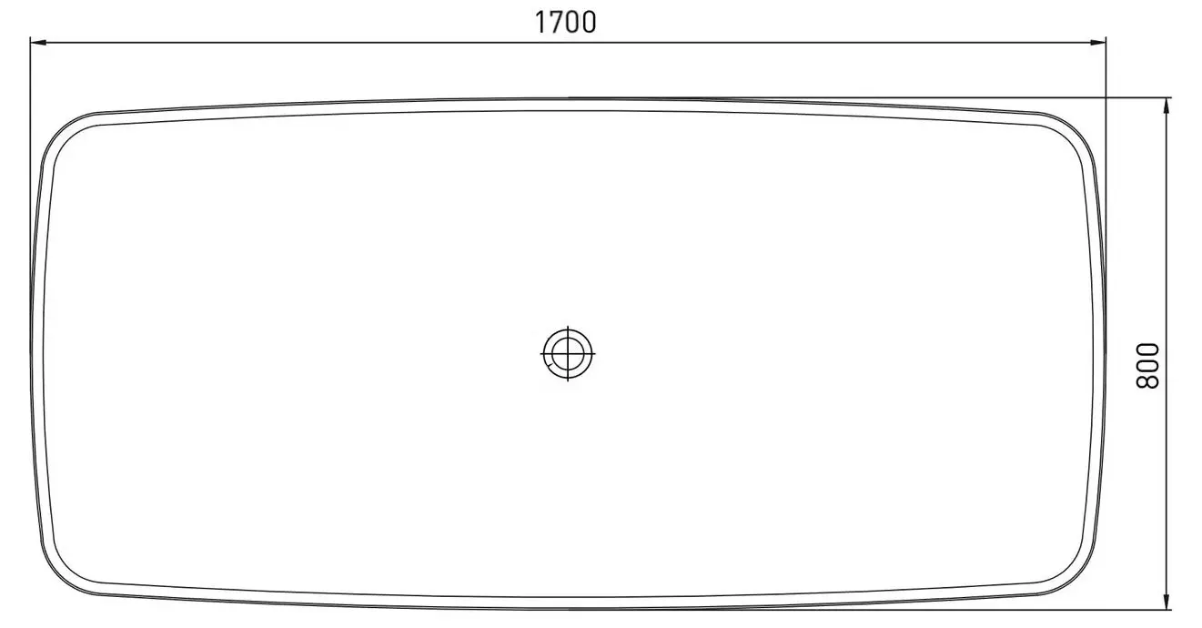 Cada de baie Volle 12-22-178 170х80 (White) - 3