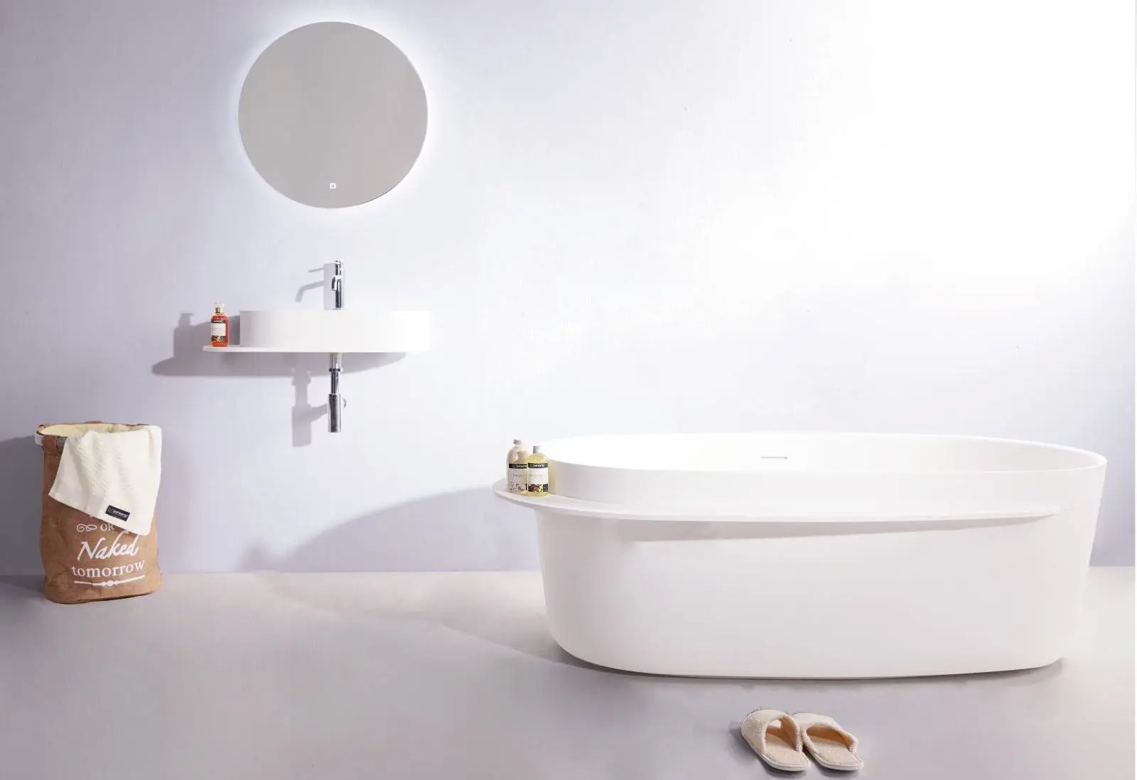 Сada de baie Volle 12-40-054 163х75 (White) - 3