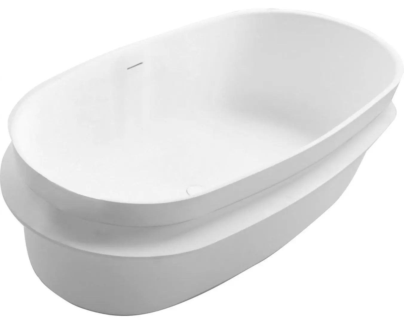 Сada de baie Volle 12-40-054 163х75 (White)